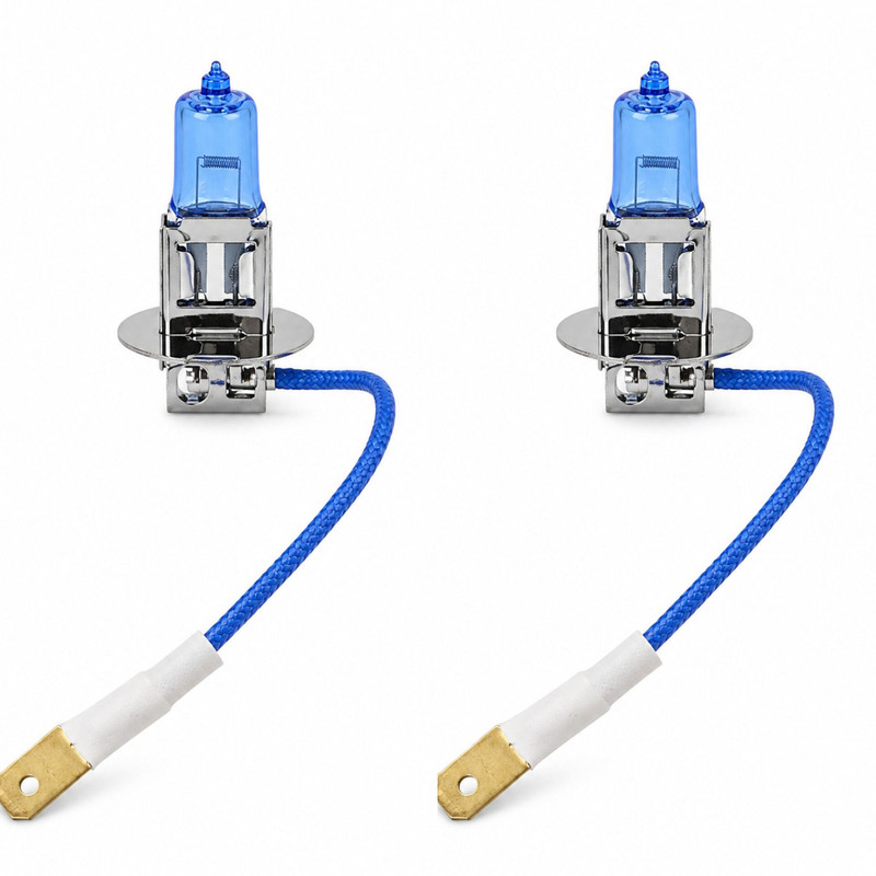 لامپ چراغ جلو خودرو فاگیس مدل H3-12V کد 14 بسته 2 عددی