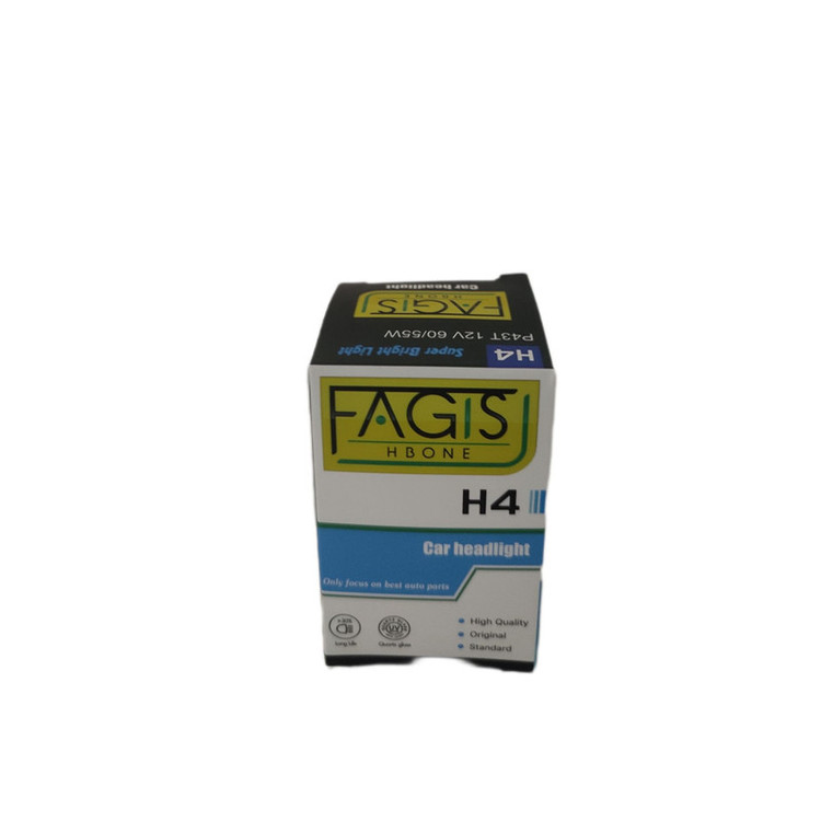 لامپ چراغ جلو خودرو فاگیس مدل 12V پایه H4 بسته دو عدد