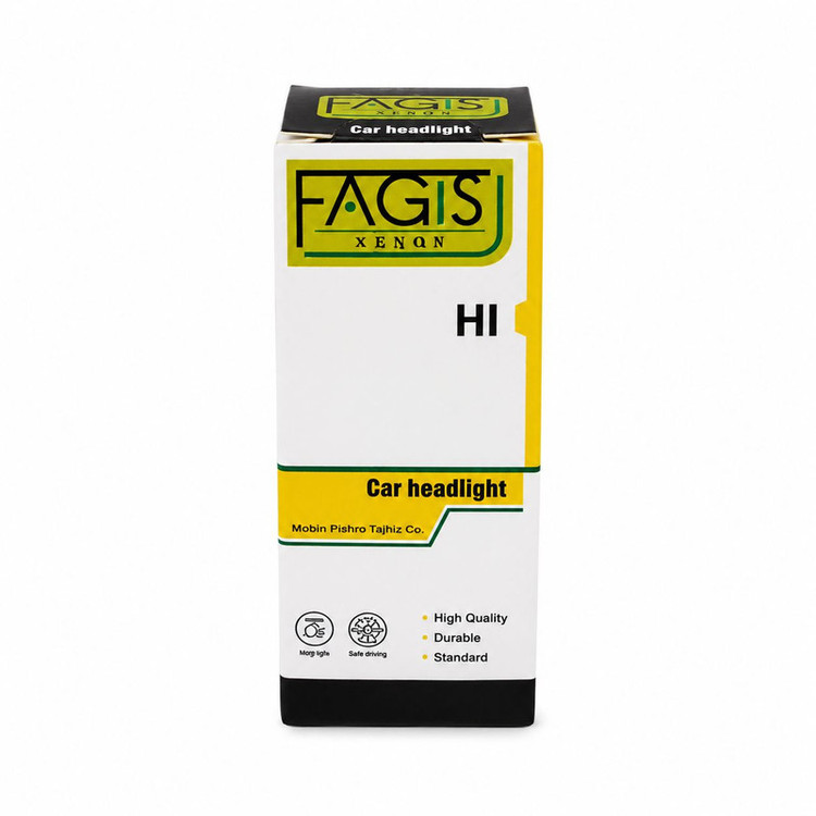 لامپ چراغ جلو خودرو فاگیس مدل 12V پایه H1 بسته دو عددی
