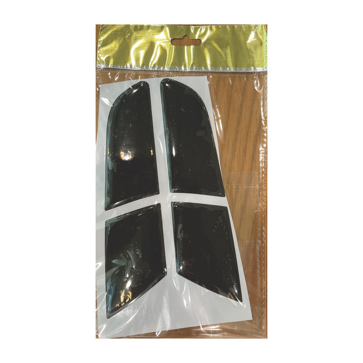 کاور کالرینگ سه بعدی چراغ عقب خودرو مدل PH-j76 مناسب برای پژو 207 مجموعه 4 عددی